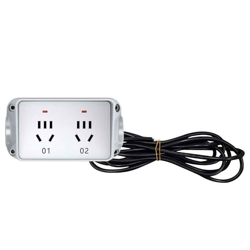 電瓶車(chē)充電樁帶線雙路插座